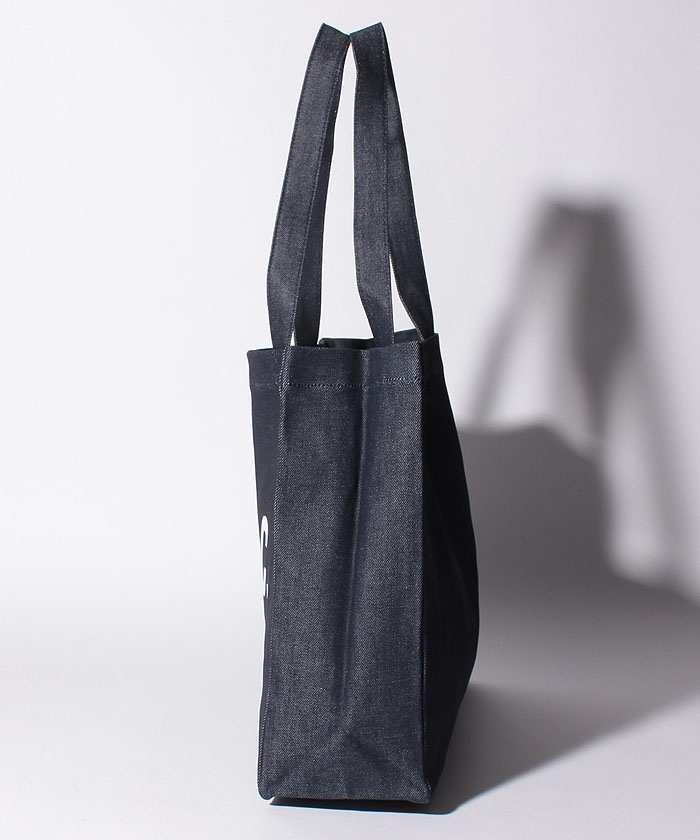 apc デニムドラムバック 美品 A.P.C デニム 2way ドラム ショルダーバッグ ボストン