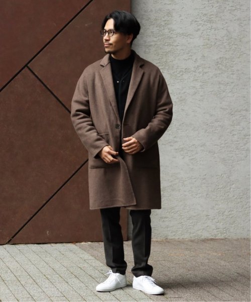 リバービーバーカシミヤブレンドチェスターコート 503725662 フォーワンセブン エディフィス 417 Edifice D Fashion