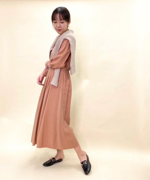 セール 50 Off ウエストタックロングワンピース フレディエミュ Fredy Emue D Fashion