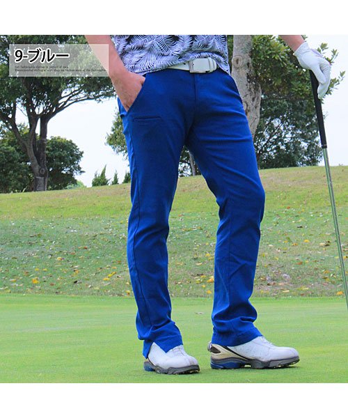 セール】ストレッチ ゴルフパンツ メンズ スキニー ゴルフウェア 美脚 スリット入り YKKファスナー パンツ(503728491) | トップイズム(TopIsm) - d fashion