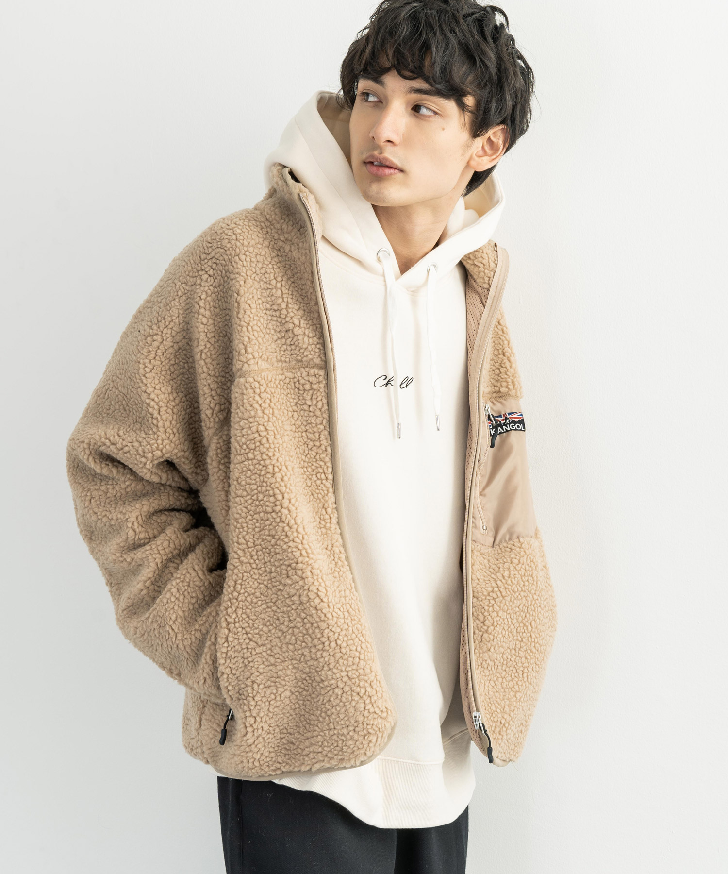 KANGOL 半額セール カンゴール ボアブルゾン メンズ ジャンパー