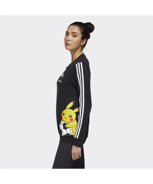 セール 30 Off ポケモン ピカチュウ スウェットシャツ Pokemon Pikachu Sweatshirt アディダス Adidas D Fashion