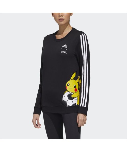 セール 30 Off ポケモン ピカチュウ スウェットシャツ Pokemon Pikachu Sweatshirt アディダス Adidas D Fashion