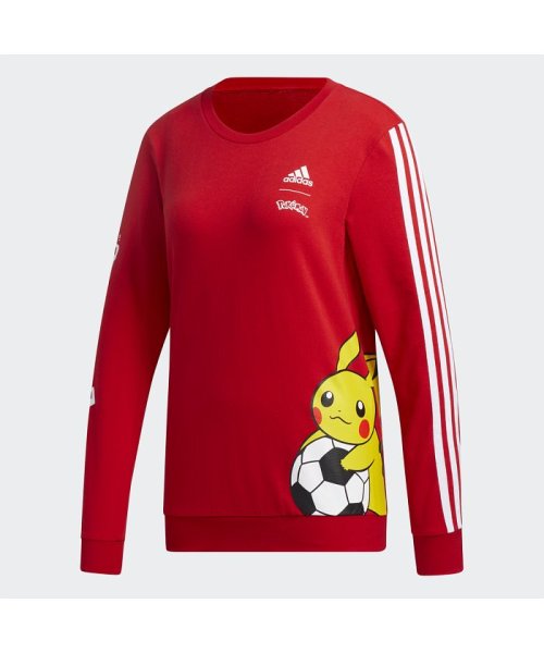 セール ポケモン ピカチュウ スウェットシャツ Pokemon Pikachu Sweatshirt アディダス Adidas D Fashion