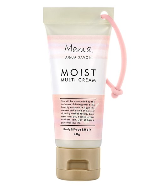 Mama Aqua Savon Moist Muluti Cream ママ アクアシャボン フラワーアロマウォーターの香り モイストマルチクリーム 40g アクアシャボン Aqua Savon D Fashion