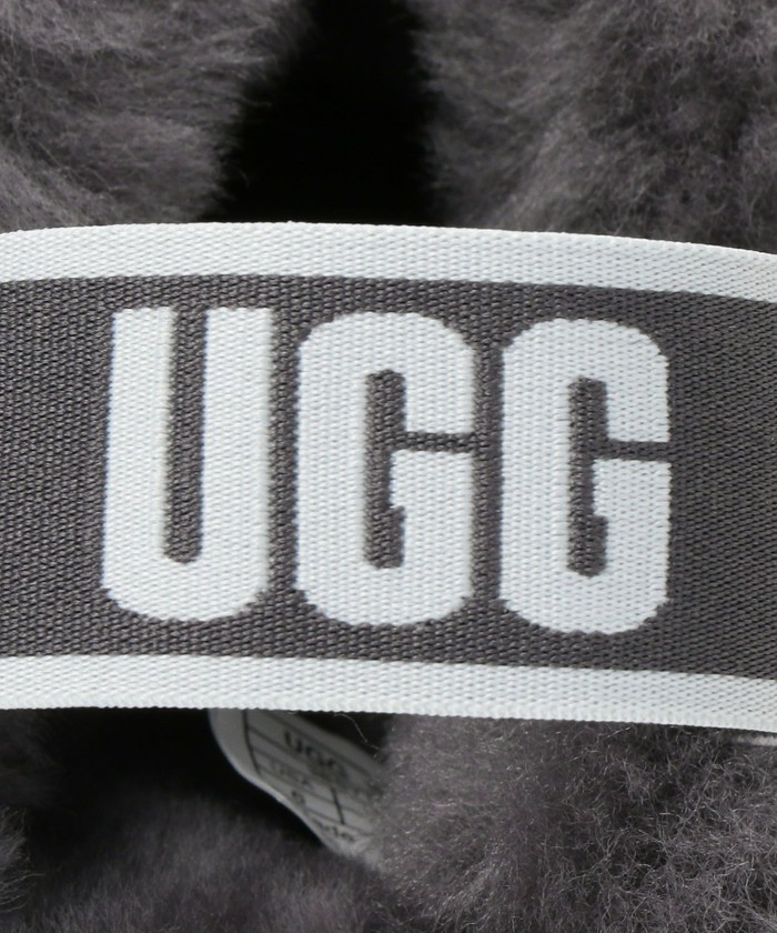 WEB限定】＜UGG（アグ）＞FUNKETTE レザースライダーシューズ