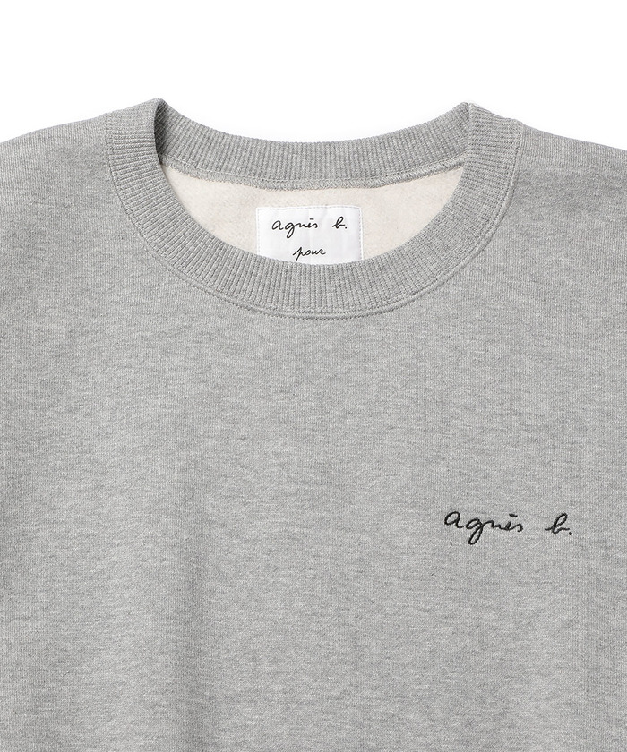 agnes b. pour ADAM ET ROPE'】SWEAT SHIRT(503731313) | アダム agnes b. pour ADAM ET ROPE'】SWEAT SHIRT(503731313) | アダム