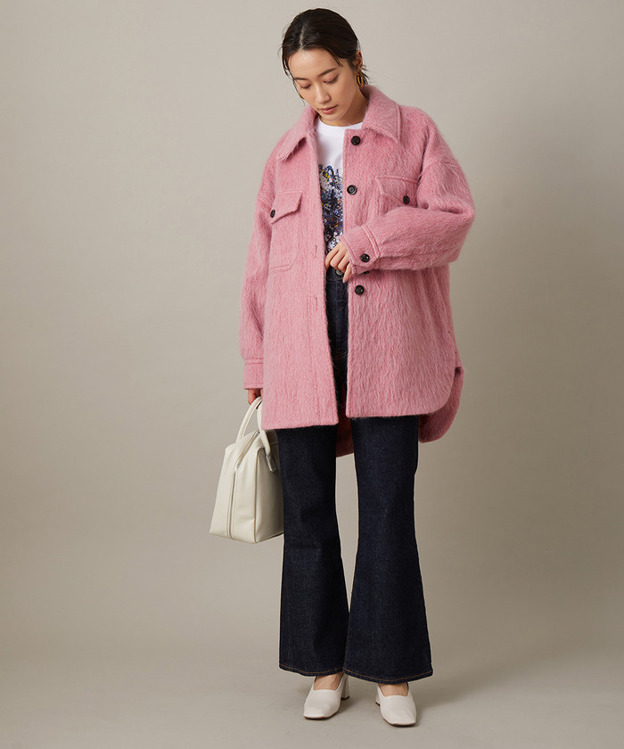 セール 20%OFF】MANTECOシャギーCPOジャケット(503730725 セール 20%OFF】MANTECOシャギーCPOジャケット(503730725