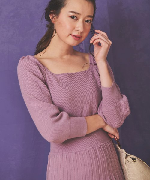 セール サイドレースニットワンピ ノエラ Noela D Fashion セール サイドレースニットワンピ ノエラ Noela D Fashion