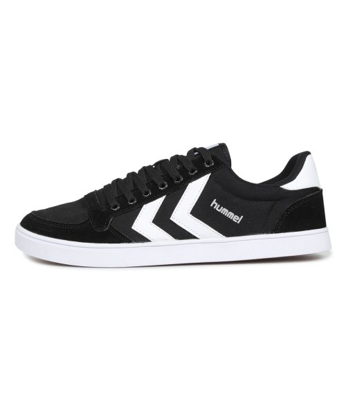ヒュンメル Hummel スリマー スタディール ロー キャンバス スニーカー メンズ Slimmer Stadil Low Canvas ブラック 黒 Hm6 ヒュンメル Hummel D Fashion