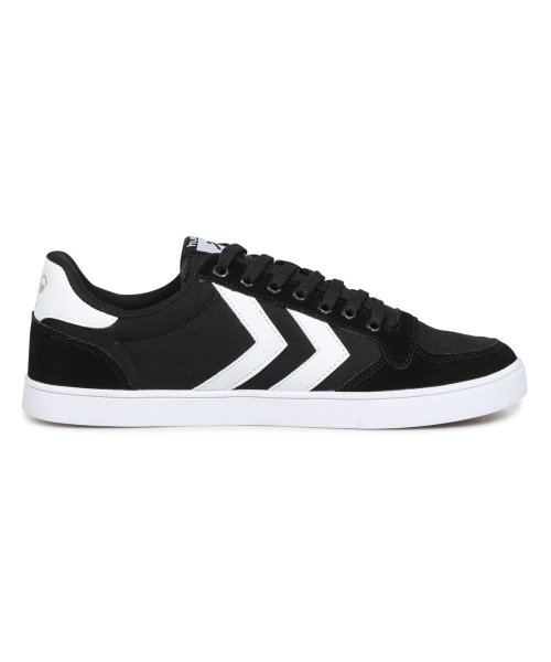 セール ヒュンメル Hummel スリマー スタディール ロー キャンバス スニーカー メンズ Slimmer Stadil Low Canvas ブラック 黒 Hm6 ヒュンメル Hummel D Fashion