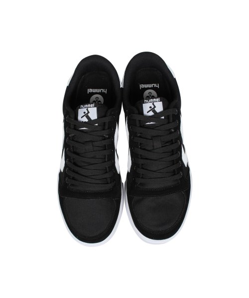 ヒュンメル Hummel スリマー スタディール ロー キャンバス スニーカー メンズ Slimmer Stadil Low Canvas ブラック 黒 Hm6 ヒュンメル Hummel D Fashion
