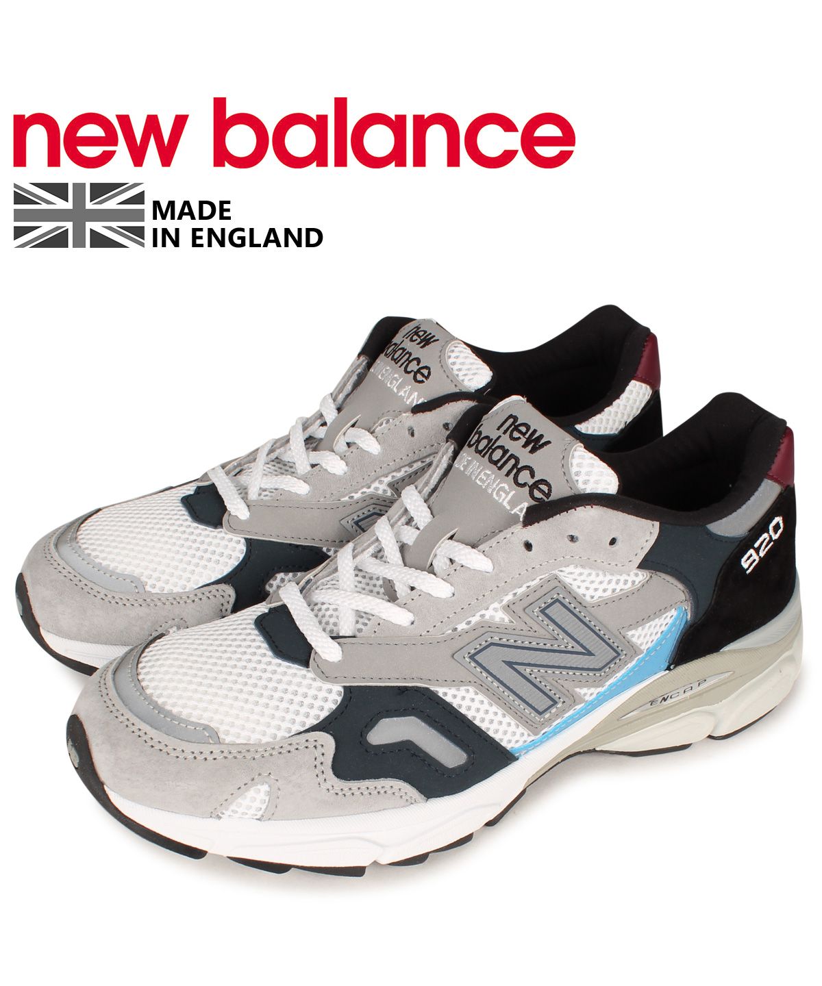 ニューバランス new balance 920 スニーカー メンズ Dワイズ MADE IN UK グレー M920NBR(503733276) |  ニューバランス(new balance) - d fashion