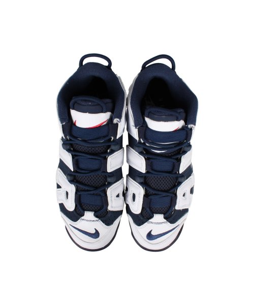Nike Air More Uptempo Gs Olympic ナイキ エアモアアップテンポ スニーカー レディース ネイビー 4150 104 ナイキ Nike D Fashion