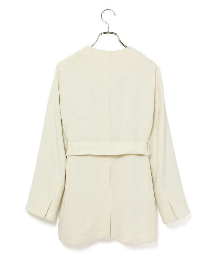 セール 70%OFF】【セットアップ対応】リネンライクジャケット セール 70%OFF】【セットアップ対応】リネンライクジャケット