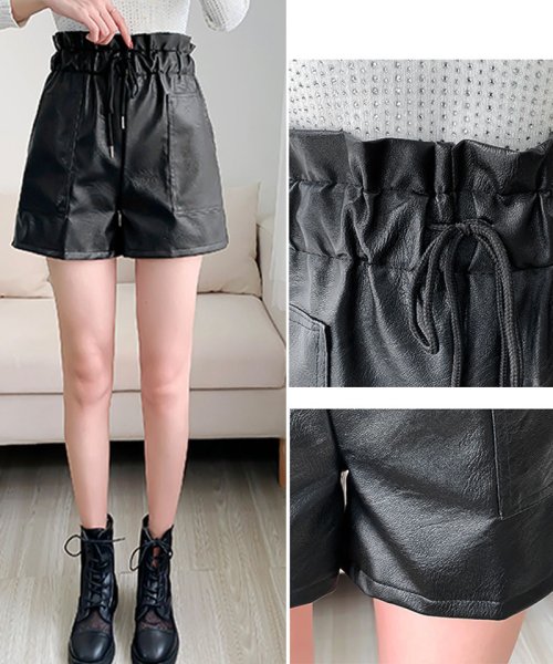 セール】ボードショートパンツ レディース フェイクレザーショートパンツ レザーパンツ 短パン ショーパン 革 ボトムス 黒(503738722) | ショッピングゴー(shoppinggo) - d fashion セール】ボードショートパンツ レディース フェイクレザーショートパンツ レザーパンツ 短パン ショーパン 革 ボトムス 黒(503738722) | ショッピングゴー(shoppinggo) - d fashion
