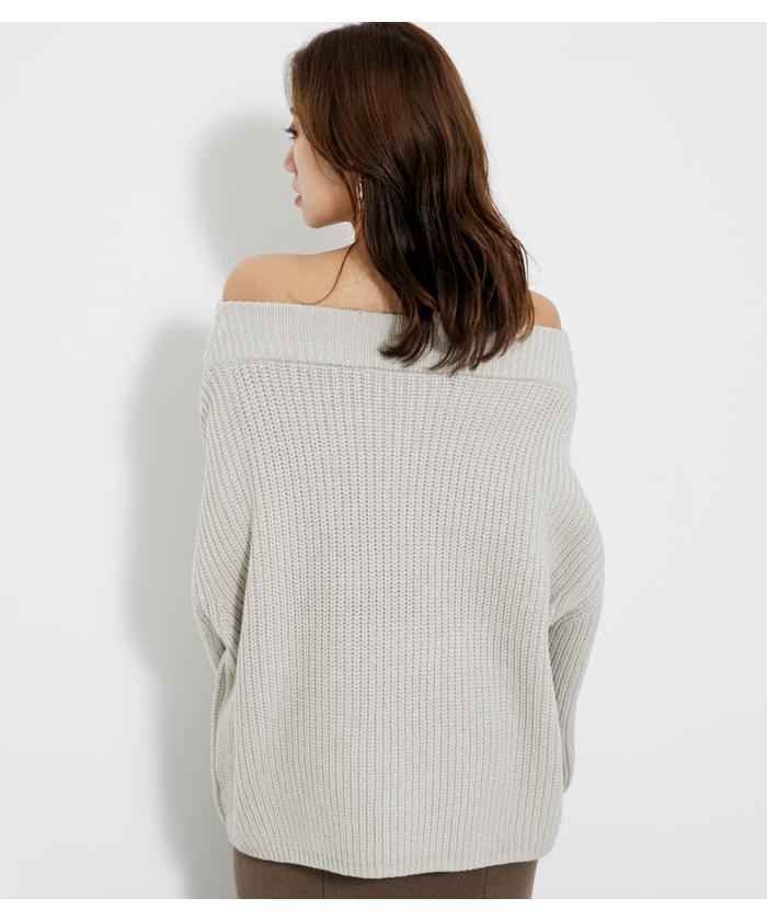 UN3D. - 値下げ！UN3D. BIG KNIT TOP ビッグニットトップ UN3D.（アンスリード）の「ビッグニットトップ（ニット/セーター