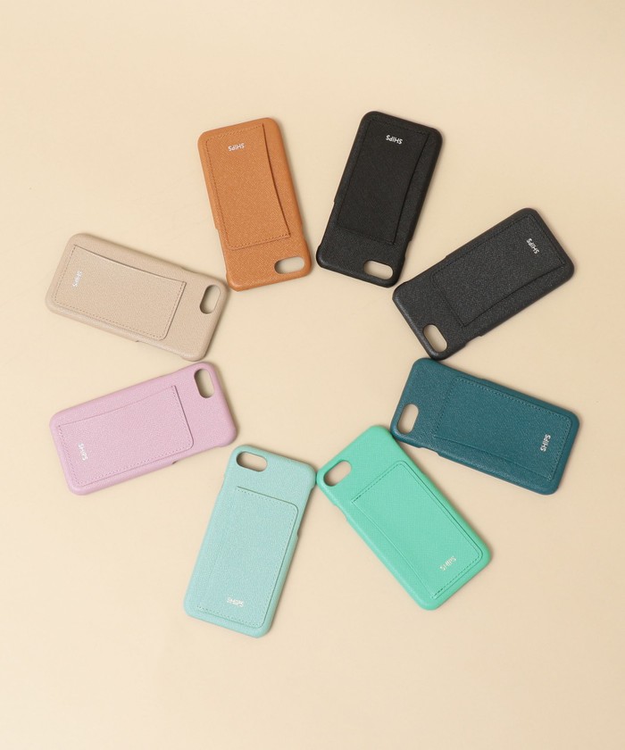 セール】SHIPS:【SAFFIANO LEATHER】ゴートレザー iPhoneケース セール】SHIPS:【SAFFIANO LEATHER】ゴートレザー iPhoneケース