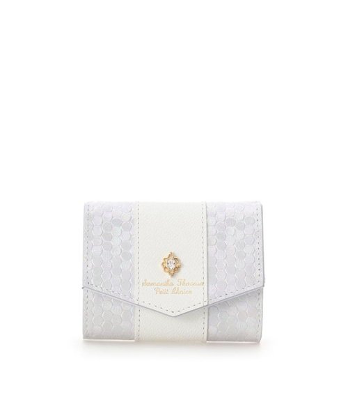 スパンコールレザー 折財布 サマンサタバサプチチョイス Samantha Thavasa Petit Choice D Fashion スパンコールレザー 折財布 サマンサタバサプチチョイス Samantha Thavasa Petit Choice D Fashion