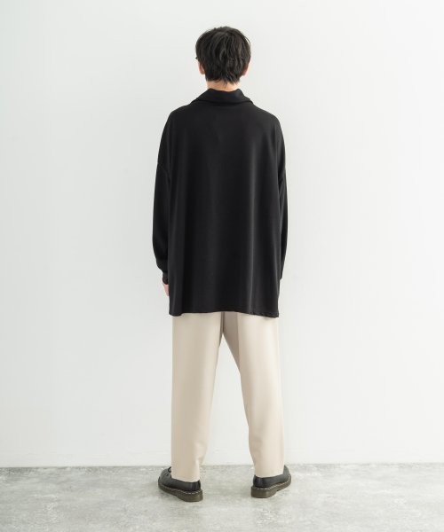 カットソー メンズ レディース オフタートルネック 長袖 ロングtシャツ カジュアル インナー きれいめ ビッグシルエット ドロップショルダー 無地 シンプル ロッキーモンロー Rocky Monroe D Fashion カットソー メンズ レディース オフタートルネック 長袖 ロングtシャツ カジュアル インナー きれいめ ビッグシルエット ドロップショルダー 無地 シンプル ロッキーモンロー Rocky Monroe D Fashion