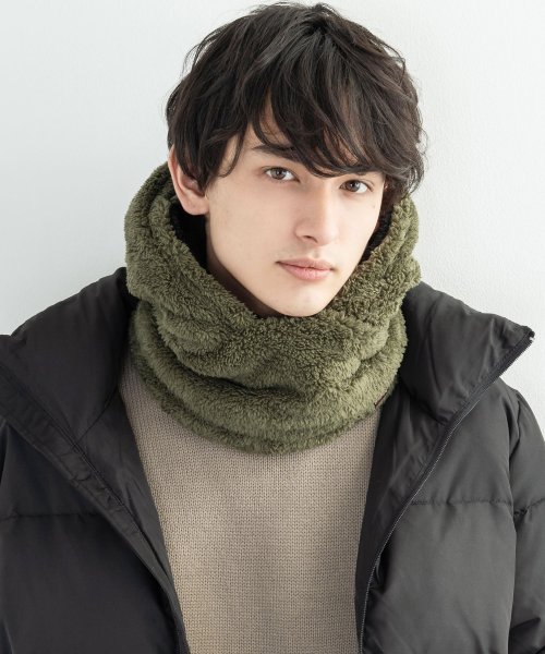 Kriff Mayer クリフメイヤー ネックウォーマー フリース メンズ レディース スヌード マフラー フードウォーマー プレゼント ギフト シンプル 無地 ロッキーモンロー Rocky Monroe D Fashion