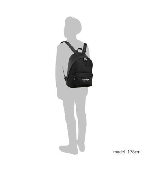 バーバリー リュックサック メンズ BURBERRY 8021084 A1189 ブラック A4対応