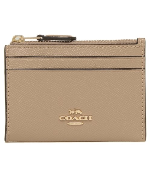 コーチ コインケース パスケース アウトレット レディース Coach 850 Imtau ベージュ コーチ Coach D Fashion