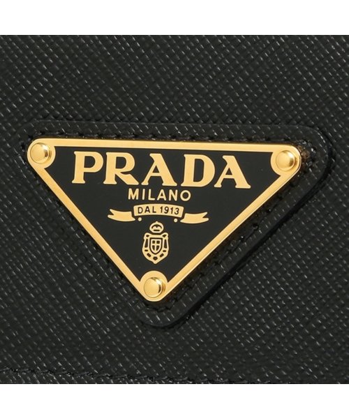 セール プラダ ショルダーバッグ レディース サフィアーノ お財布ショルダー お財布ポシェット 長財布 Prada 1ma022 053 F0002 ブラック プラダ Prada D Fashion