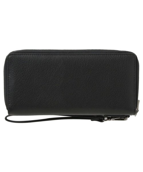 ヴァンキッシュ Vanquish 財布 長財布 メンズ ラウンドファスナー 本革 Long Wallet ブラック 黒 Vqm ヴァンキッシュ Vanquish D Fashion