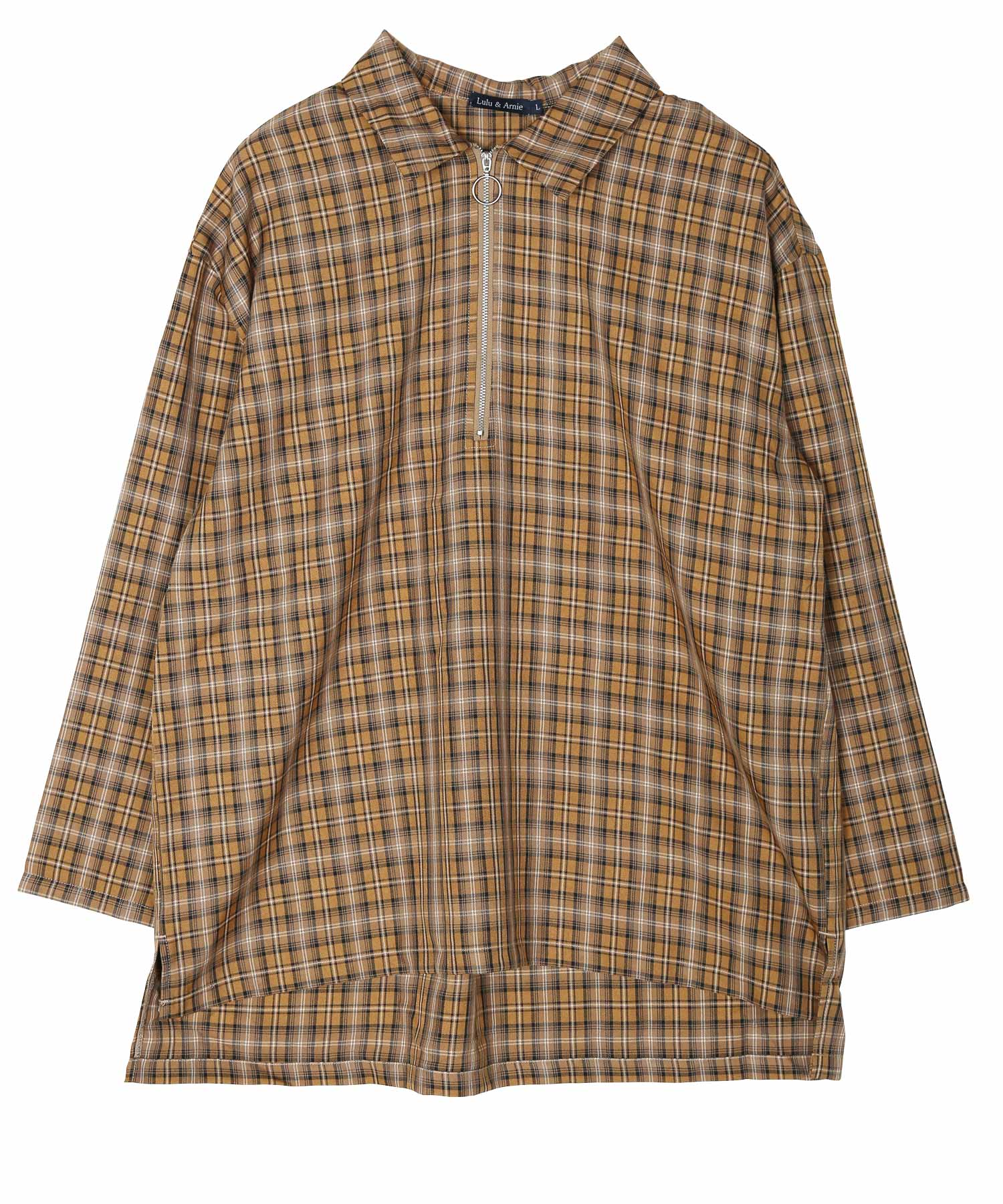 Burberry ゴルフチェック柄 ハーフジップジャケット - メルカリ