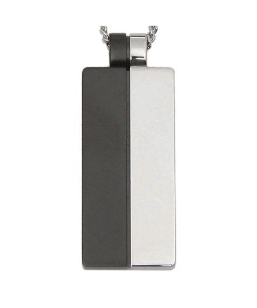 カルバンクライン ネックレス アクセサリー メンズ Calvin Klein Kj5rbp シルバー ブラック カルバンクライン Calvin Klein D Fashion