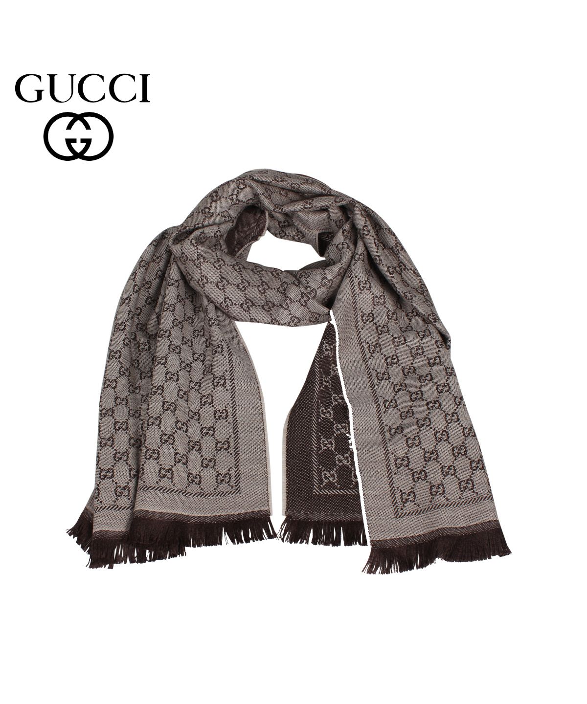 グッチ GUCCI マフラー スカーフ メンズ レディース イタリア製 SCARF