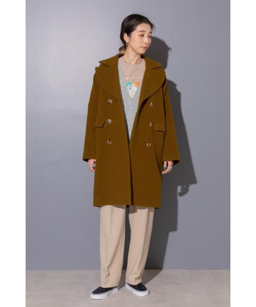 セール ミリタリーダブルボタンコート ローズバッド Rose Bud D Fashion セール ミリタリーダブルボタンコート ローズバッド Rose Bud D Fashion