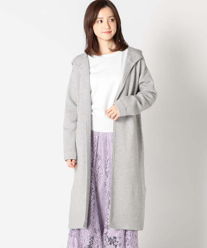 セール 50%OFF】ニットフードコート(503674368) | ミッシュマッシュ