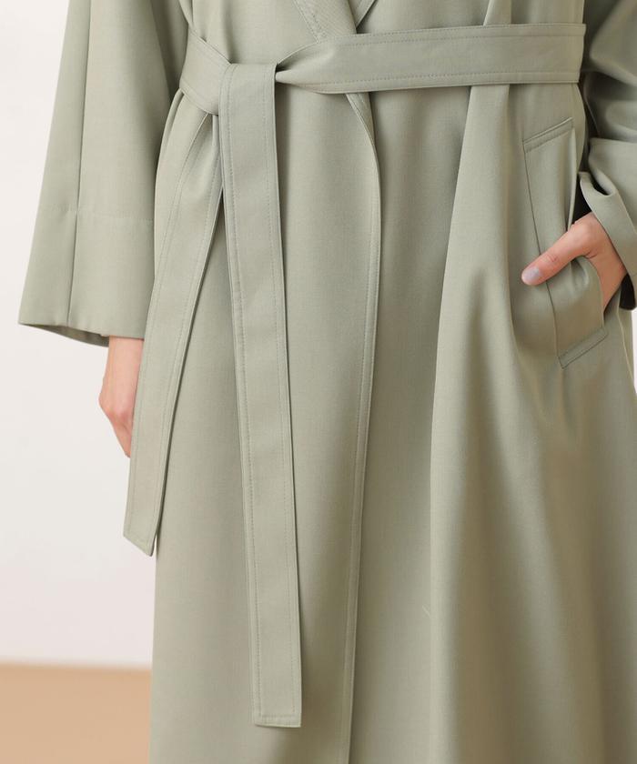 セール 50%OFF】ルーシア ツイルチェスタートレンチコート