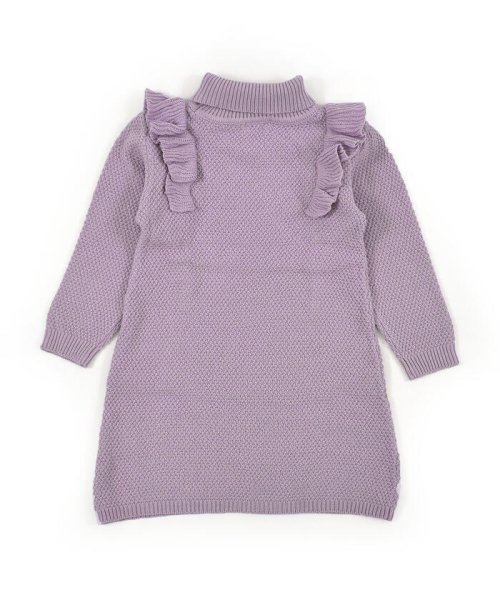 セール フロント フリル ケーブル編 ボトルネック ニット ワンピース 75 135c スラップスリップ Slap Slip D Fashion セール フロント フリル ケーブル編 ボトルネック ニット ワンピース 75 135c スラップスリップ Slap Slip D Fashion