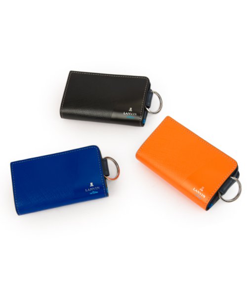 ランバンオンブルー キーケース メンズ スマートキー ブランド レザー 革 本革 小銭入れ Lanvin En Bleu ランバン Lanvin D Fashion