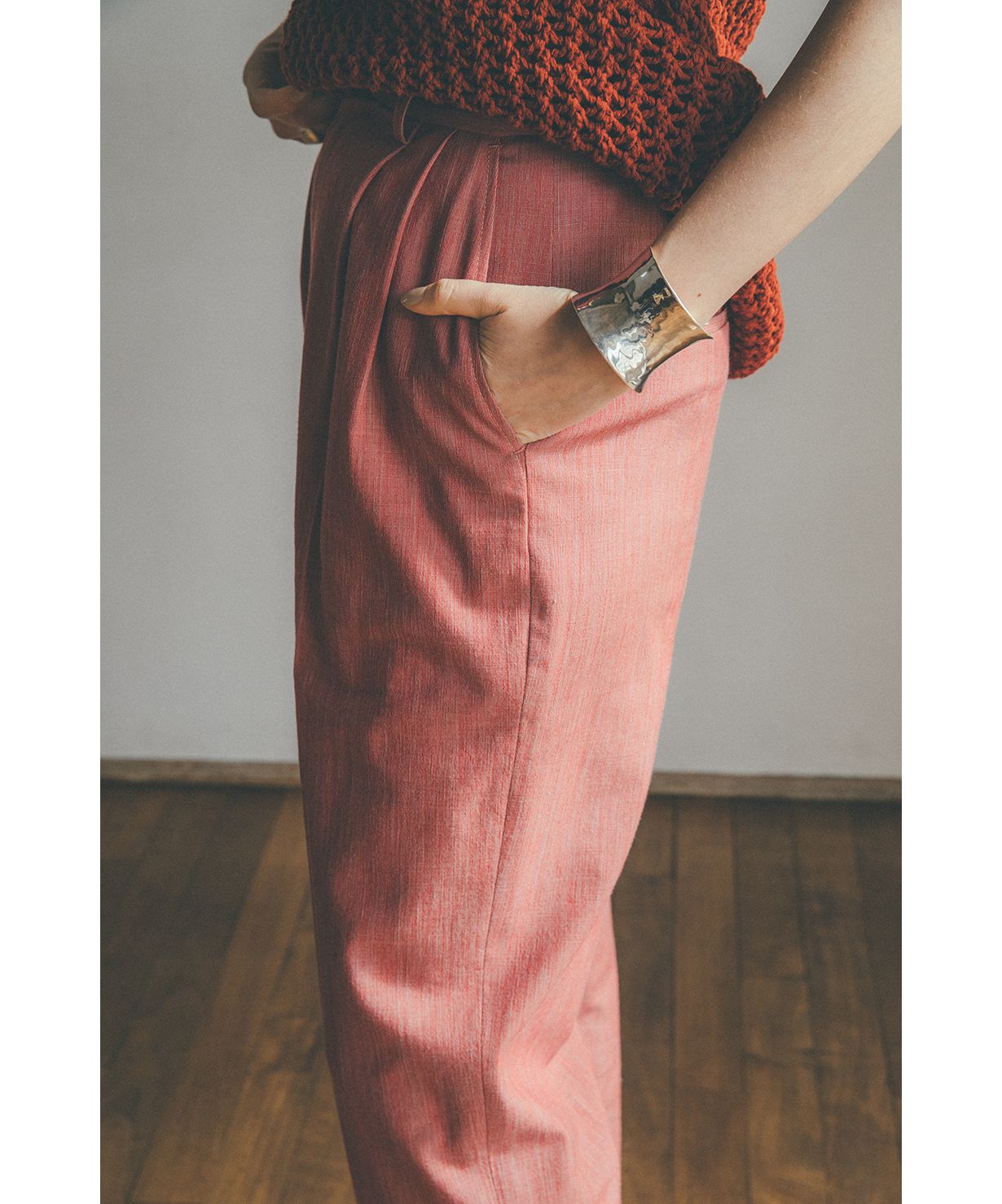 セール 70%OFF】【セットアップ対応商品】MIX COLOR TAPERD PT