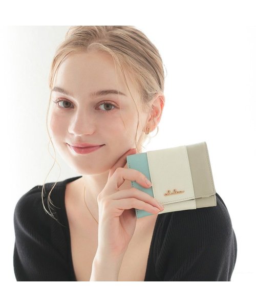 折り財布 レディース Clelia クレリア リベルテシリーズ トリコロール 二つ折り 大容量 コンパクト かわいい おしゃれ ショートウォレット Clelia クレリア Clelia D Fashion