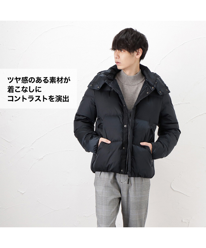 MOSSIMO モッシモ メタリックダウンジャケット 0540-1612(503675936