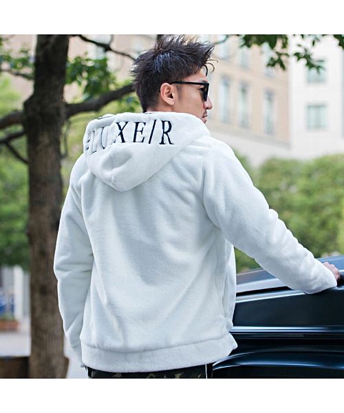 【新品タグ付】リナシメント 総柄パーカー　ベージュ　S セール】THROW AGING SW ZIP PK エージング スウェット ジップ