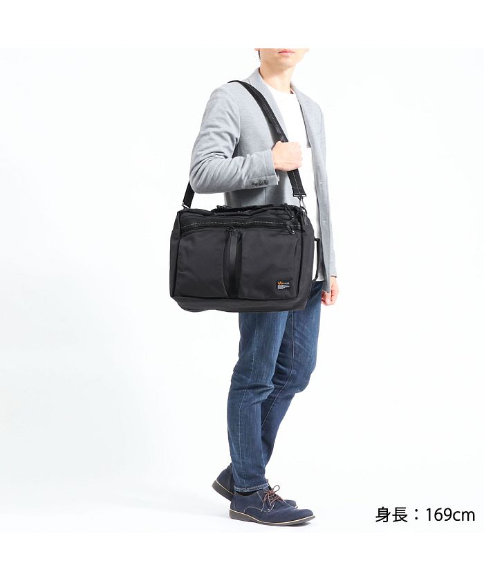 美品✨ アルファインダストリーズ 3way ビジネスバッグ ナイロン ブラック アルファ インダストリーズ ALPHA INDUSTRIES アルファ