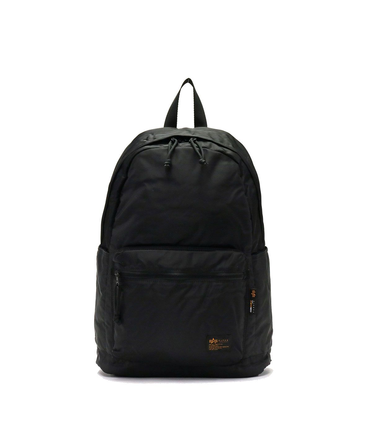 【未使用タグ付き】Alpha Industries リュックサック 22L 黒 ALPHA INDUSTRIES-アルファ インダストリーズ』Backpack 〔04944