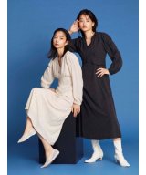 クーポン開催中 セール 40 Off ドットカシュクールワンピース セルフォード Celford D Fashion