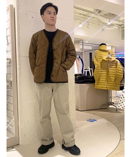 TAION/タイオン】CITY LINE PIPING V NECK CARDIGAN TAION-101CI