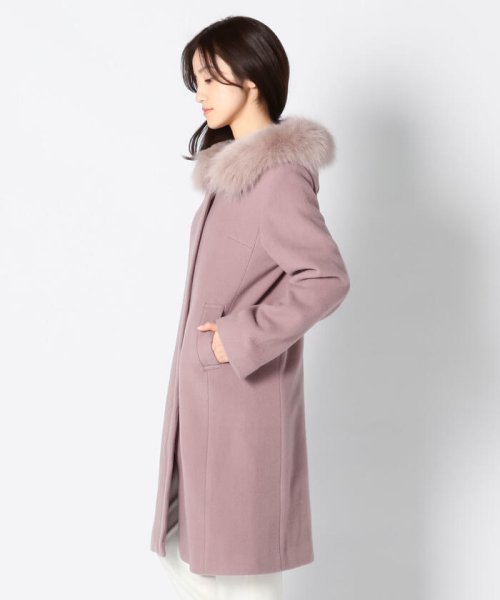 セール フードファーコート ミッシュマッシュ Misch Masch D Fashion