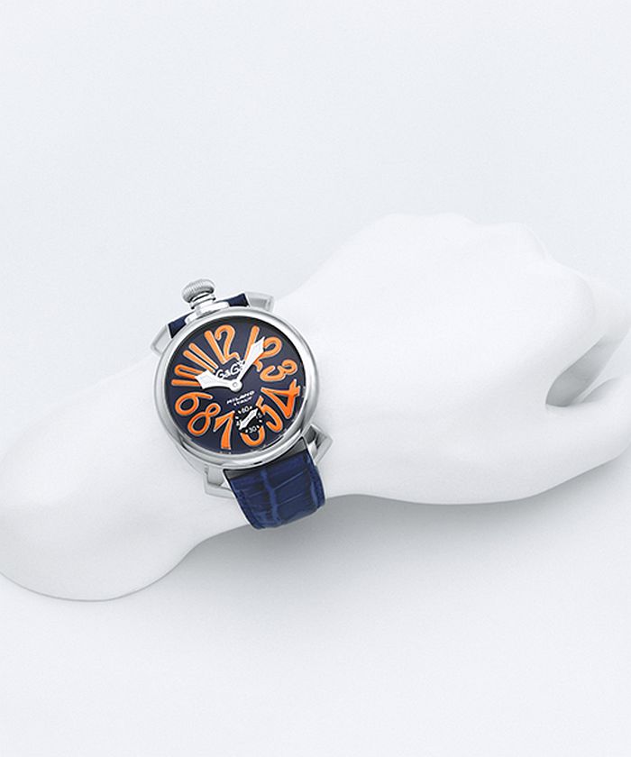 セール】GaGa MILAN ガガミラノ 腕時計 5010.08S－BLU メンズ 