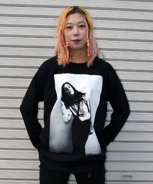 Patti Smith パティ スミス Long Sleeve Tシャツ ボンジュールレコード Bonjour Records D Fashion