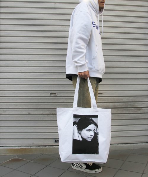 Bjork ビョーク トートバッグ ボンジュールレコード Bonjour Records D Fashion Bjork ビョーク トートバッグ ボンジュールレコード Bonjour Records D Fashion
