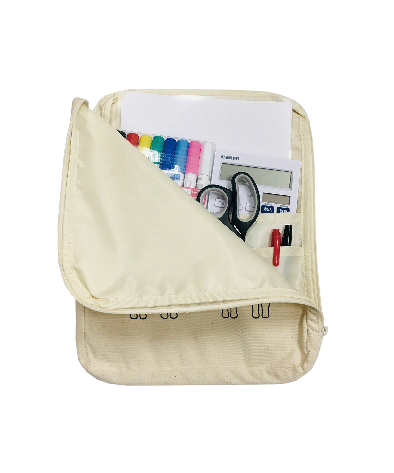 moz A4マルチポーチ アイボリー(503715625) | モズ(moz) - d fashion